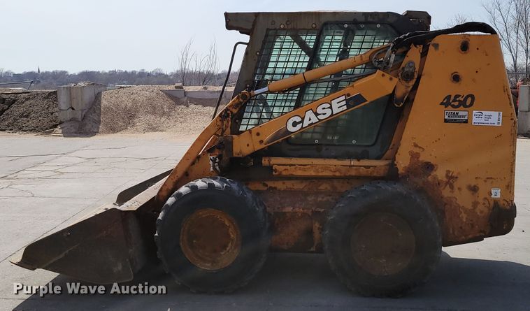 image for item DN7340 Case 450  skid steer loader