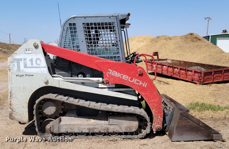 image for item DN7354 2016 Takeuchi TL10  tracked skid steer loader
