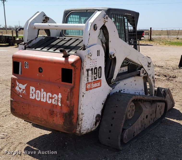 image for item DN7355 2009 Bobcat T190  tracked skid steer loader