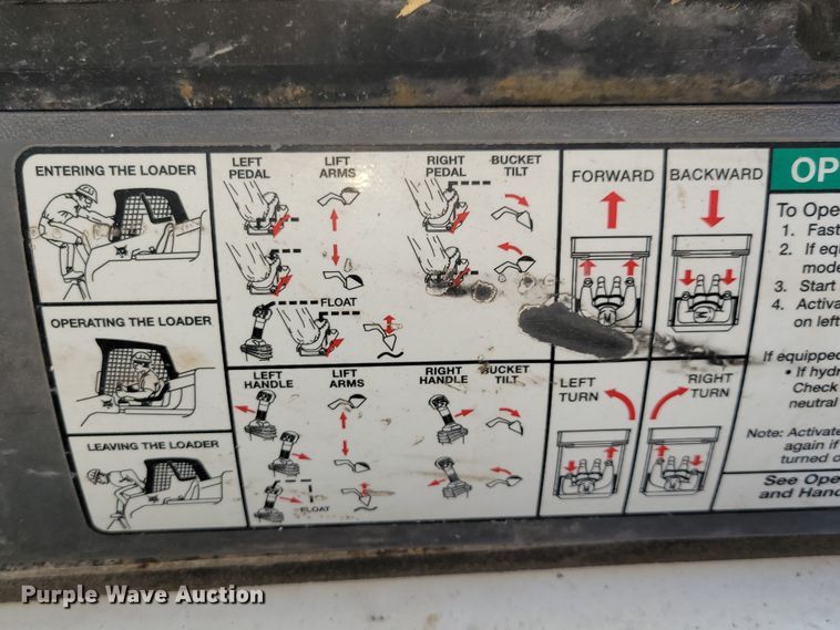 image for item DN7355 2009 Bobcat T190  tracked skid steer loader
