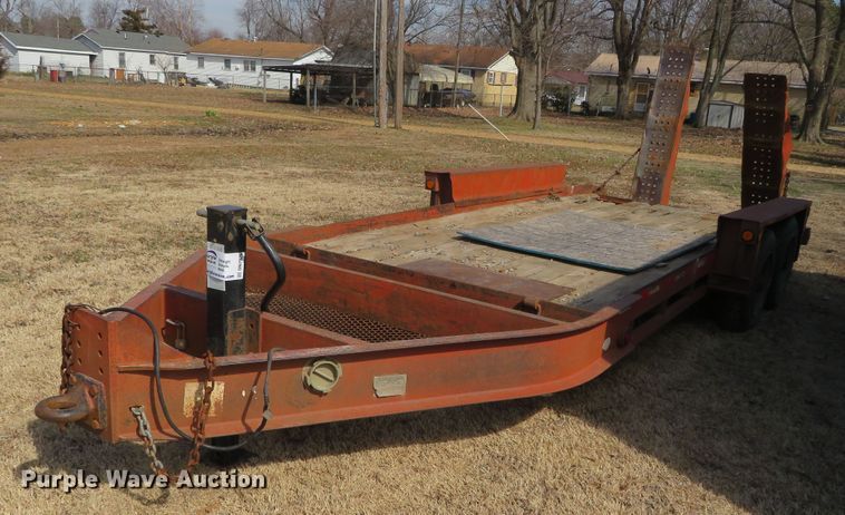 image for item DN7925 2003 Belshe T-16  equipment trailer