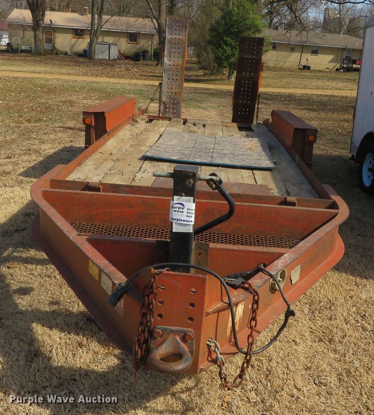 image for item DN7925 2003 Belshe T-16  equipment trailer