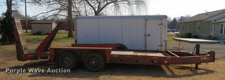 image for item DN7925 2003 Belshe T-16  equipment trailer