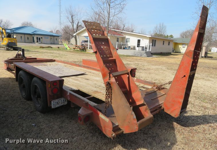 image for item DN7925 2003 Belshe T-16  equipment trailer