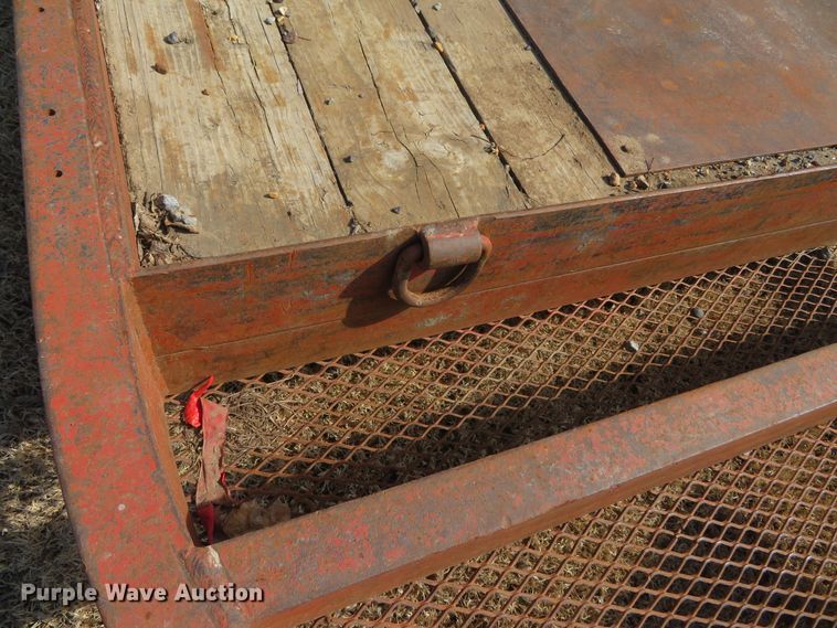 image for item DN7925 2003 Belshe T-16  equipment trailer