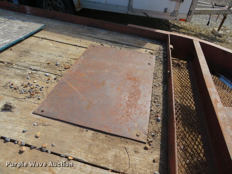 image for item DN7925 2003 Belshe T-16  equipment trailer