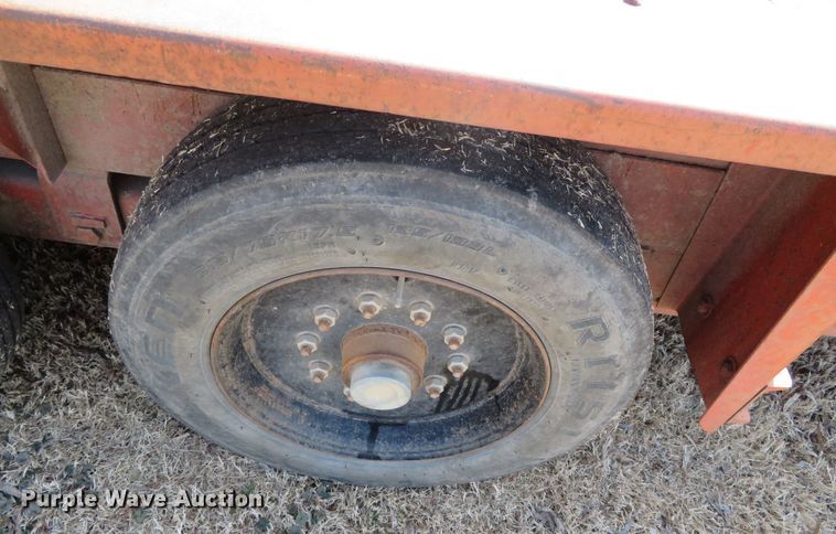 image for item DN7925 2003 Belshe T-16  equipment trailer