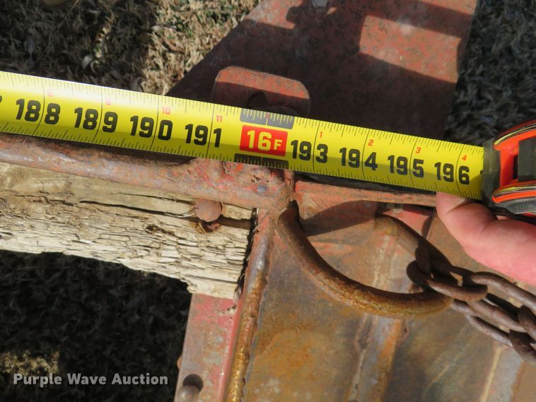 image for item DN7925 2003 Belshe T-16  equipment trailer