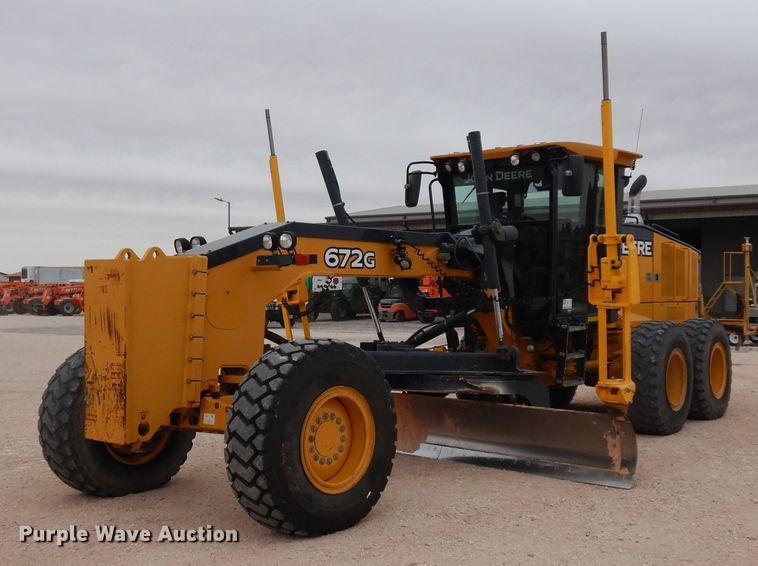 image for item DP3951 2012 John Deere 672G motor grader