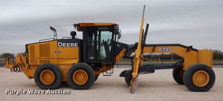 image for item DP3951 2012 John Deere 672G motor grader