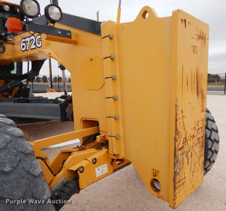 image for item DP3951 2012 John Deere 672G motor grader