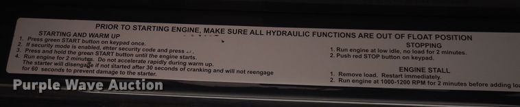 image for item DP3951 2012 John Deere 672G motor grader