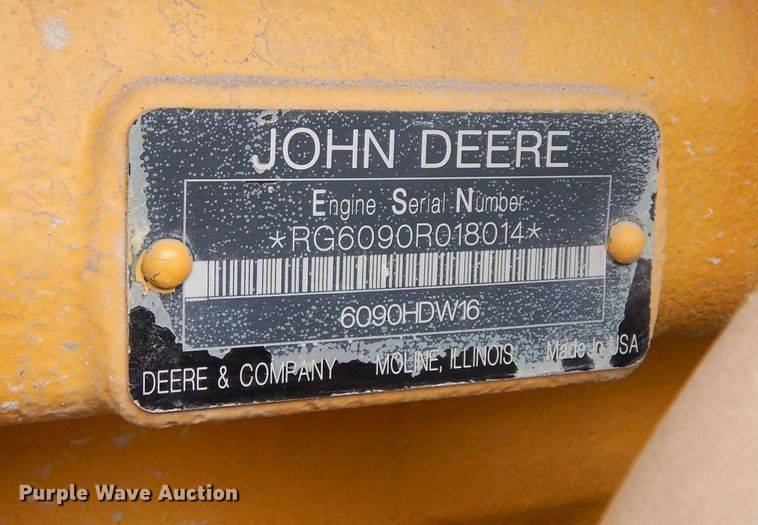 image for item DP3951 2012 John Deere 672G motor grader
