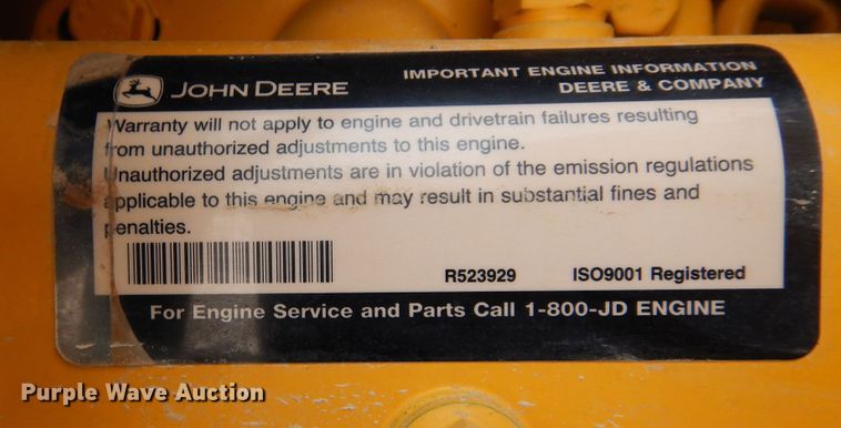 image for item DP3951 2012 John Deere 672G motor grader