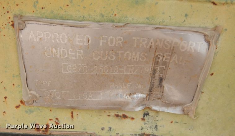 image for item DP3953 Charleston Marine Containers CMCI115A  shipping container