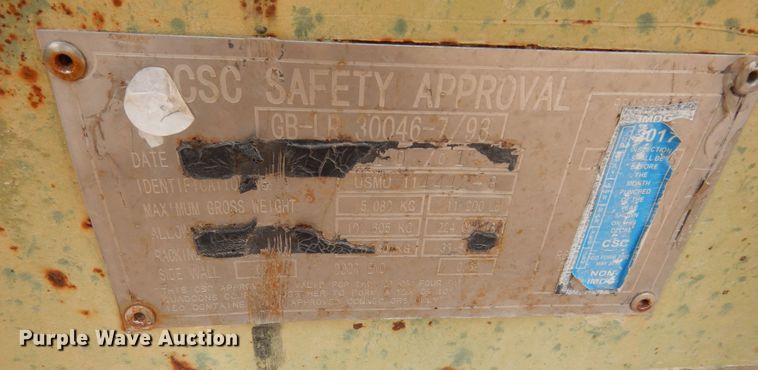 image for item DP3953 Charleston Marine Containers CMCI115A  shipping container