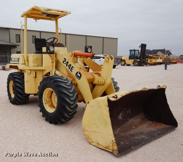 image for item DP3959 1991 John Deere 244E  wheel loader