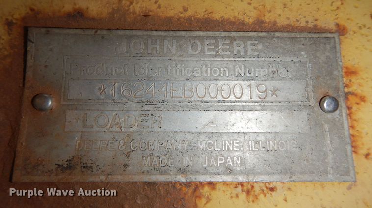 image for item DP3959 1991 John Deere 244E  wheel loader