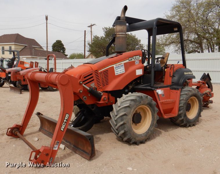 image for item DP3961 2008 Ditch Witch RT115  cable plow