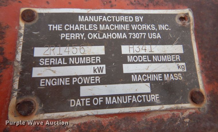 image for item DP3962 2005 Ditch Witch RT40  rock saw