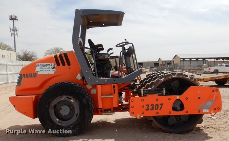 image for item DP3964 2013 Hamm 3307  single drum vibratory roller