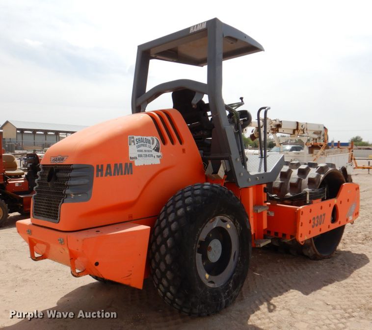 image for item DP3964 2013 Hamm 3307  single drum vibratory roller