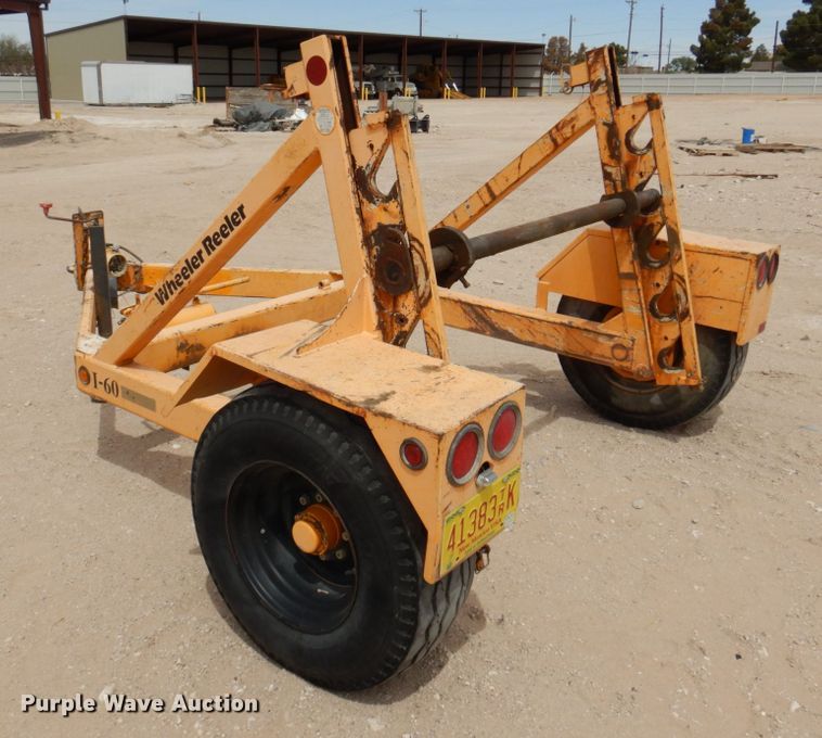 image for item DP3966 2005 Wheeler Reeler I-60  reel trailer