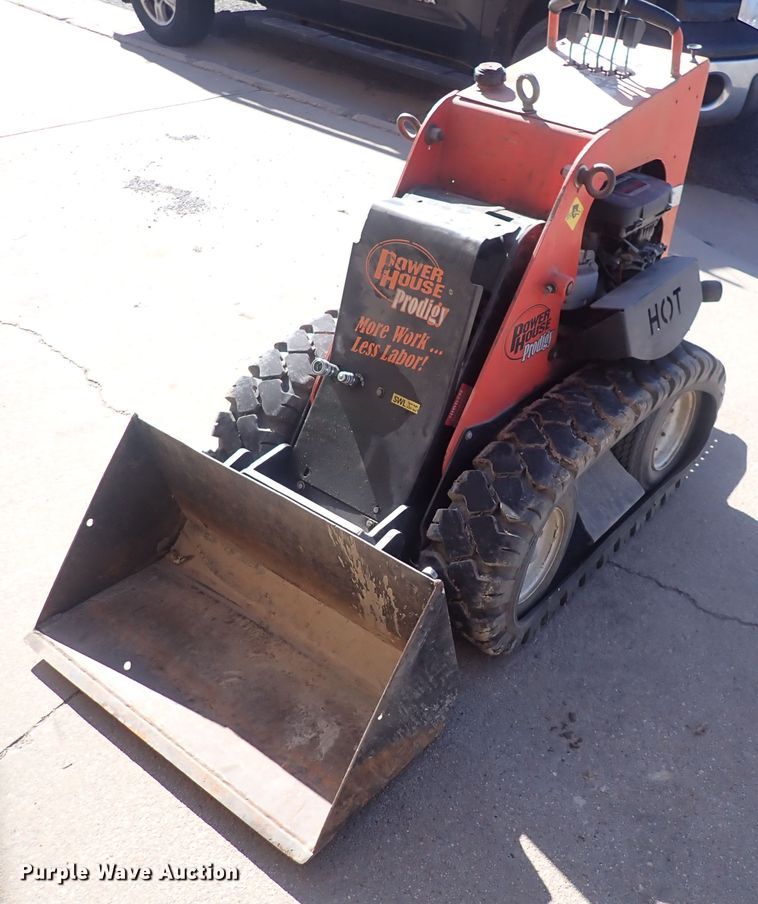 image for item DP4553 Powerhouse Prodigy TK216  compact utility loader with trailer