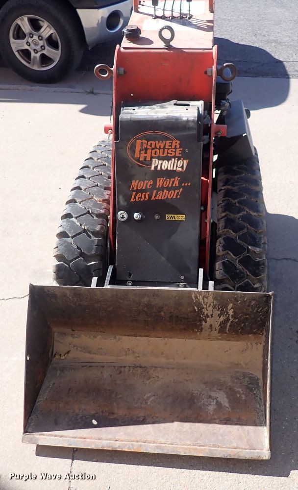 image for item DP4553 Powerhouse Prodigy TK216  compact utility loader with trailer