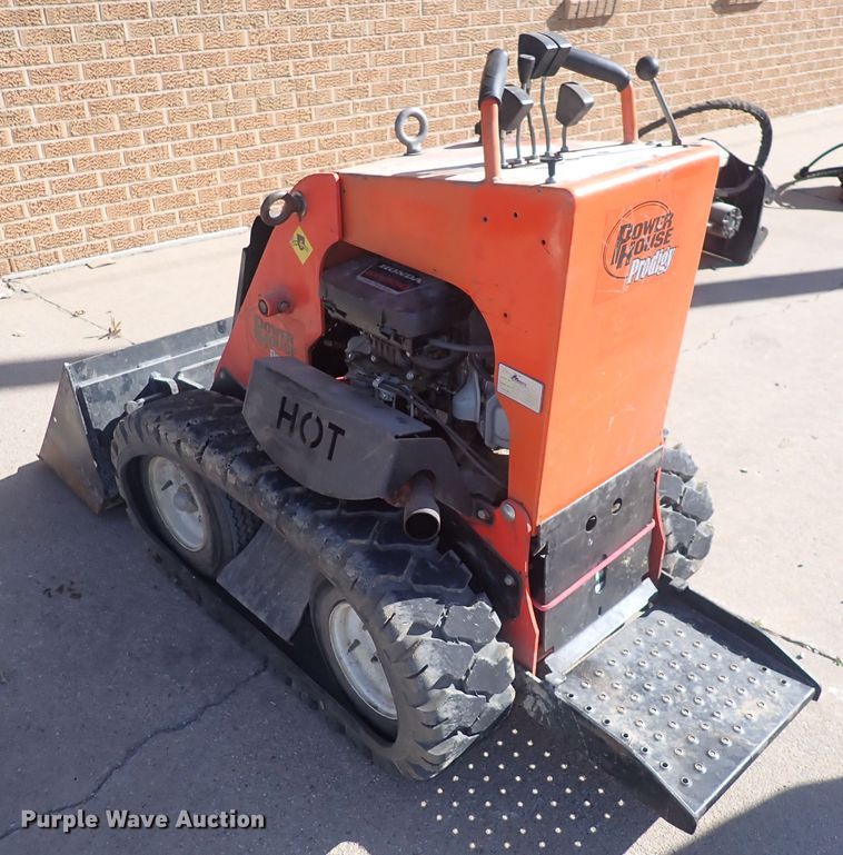 image for item DP4553 Powerhouse Prodigy TK216  compact utility loader with trailer