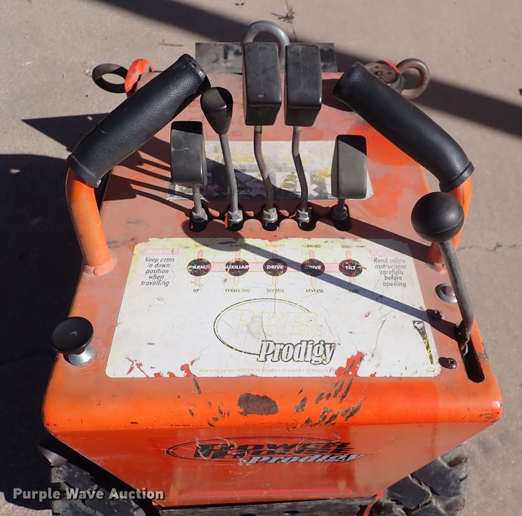 image for item DP4553 Powerhouse Prodigy TK216  compact utility loader with trailer