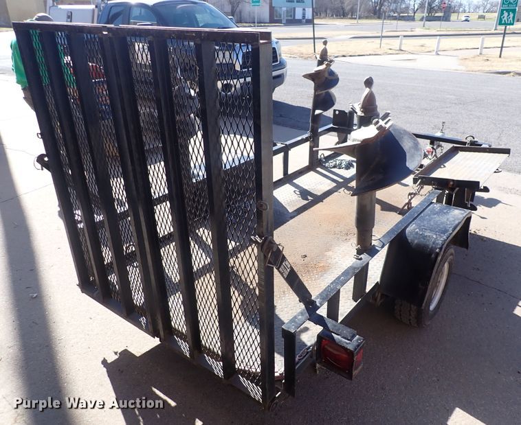 image for item DP4553 Powerhouse Prodigy TK216  compact utility loader with trailer