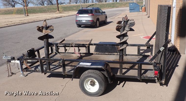 image for item DP4553 Powerhouse Prodigy TK216  compact utility loader with trailer