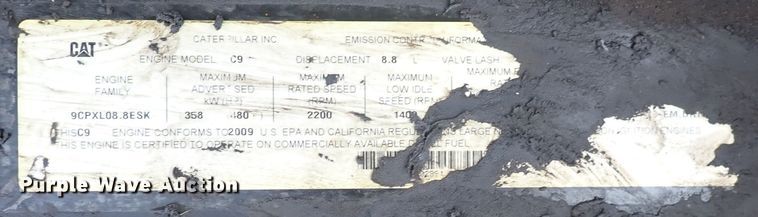 image for item DP4618 2009 Caterpillar 336D L  excavator