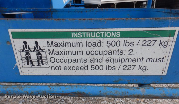 image for item DP5438 1998 Genie S40  boom lift