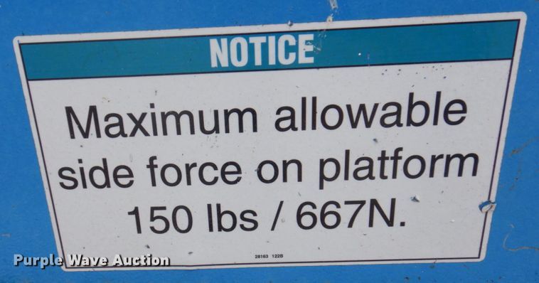 image for item DP5438 1998 Genie S40  boom lift