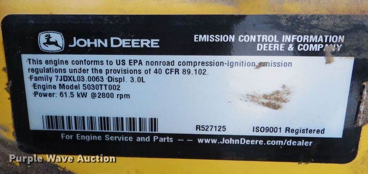 image for item FB9790 2008 John Deere CT332  tracked skid steer loader