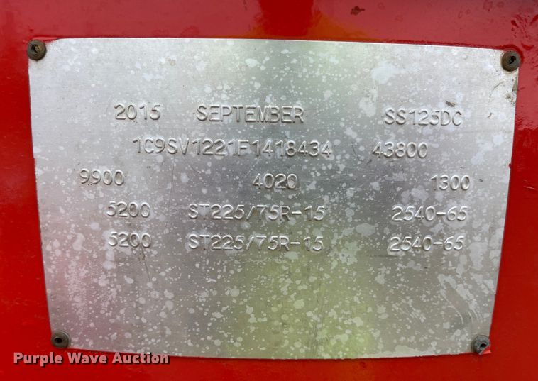 image for item FV9474 2015 Crafco SS125DC  melter applicator