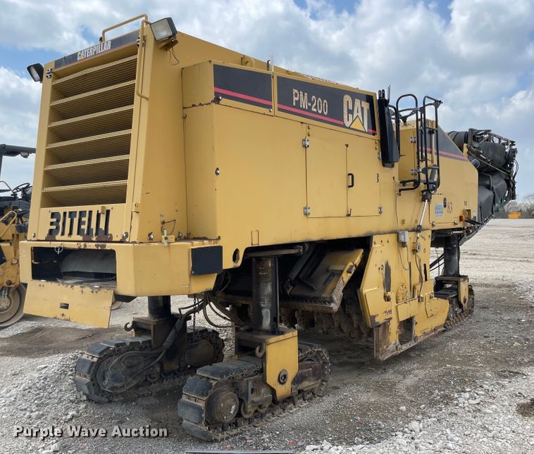 image for item FV9485 1999 Caterpillar PM-200  milling machine