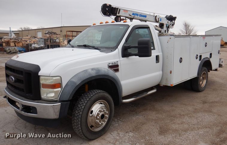 image for item JK9362 2008 Ford F550 Super Duty  utility / service truck