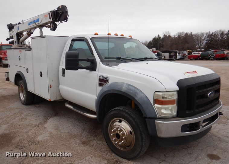 image for item JK9362 2008 Ford F550 Super Duty  utility / service truck