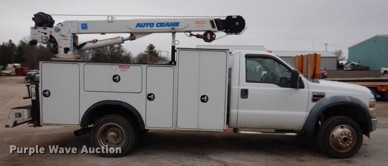image for item JK9362 2008 Ford F550 Super Duty  utility / service truck