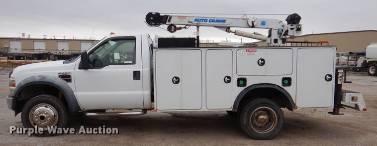 image for item JK9362 2008 Ford F550 Super Duty  utility / service truck