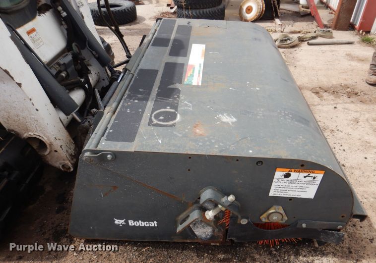 image for item JK9422 2014 Bobcat 72" W skid steer sweeper