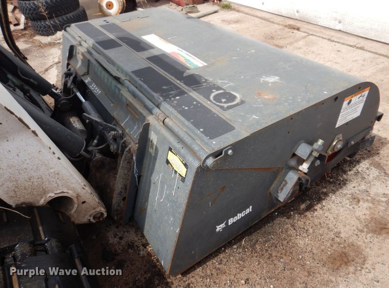 image for item JK9422 2014 Bobcat 72" W skid steer sweeper