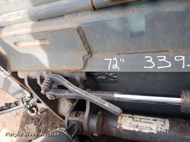 image for item JK9422 2014 Bobcat 72" W skid steer sweeper