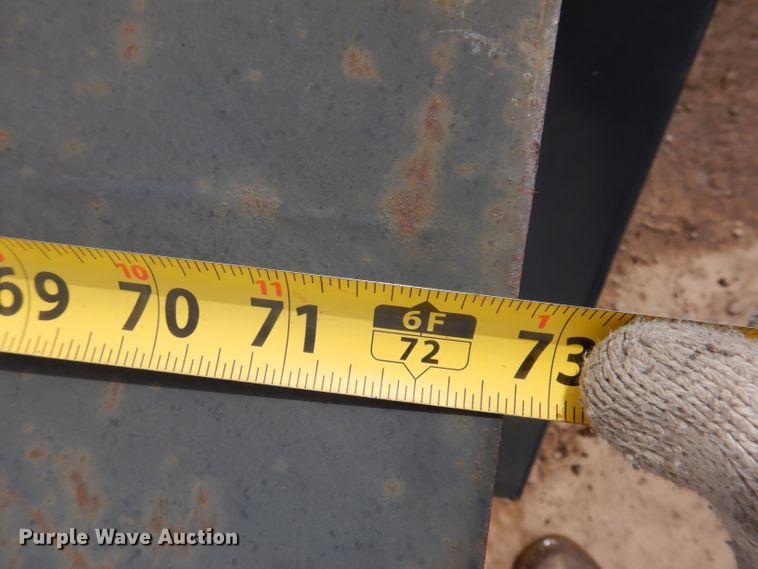 image for item JK9422 2014 Bobcat 72" W skid steer sweeper