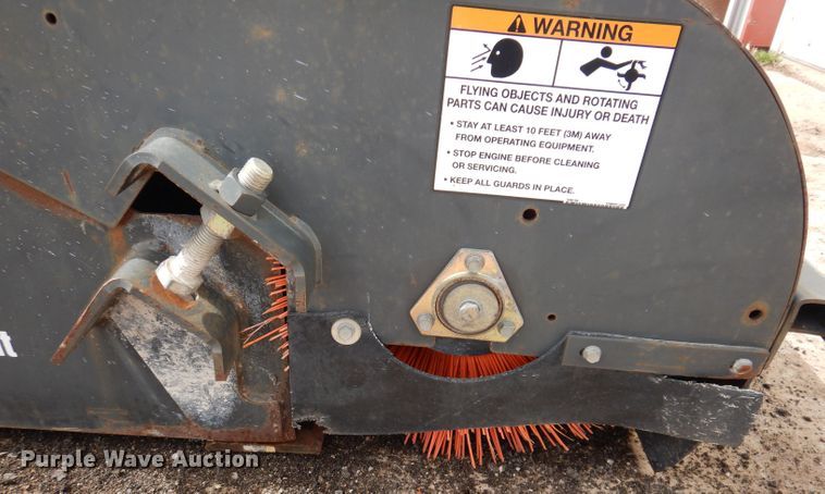 image for item JK9422 2014 Bobcat 72" W skid steer sweeper