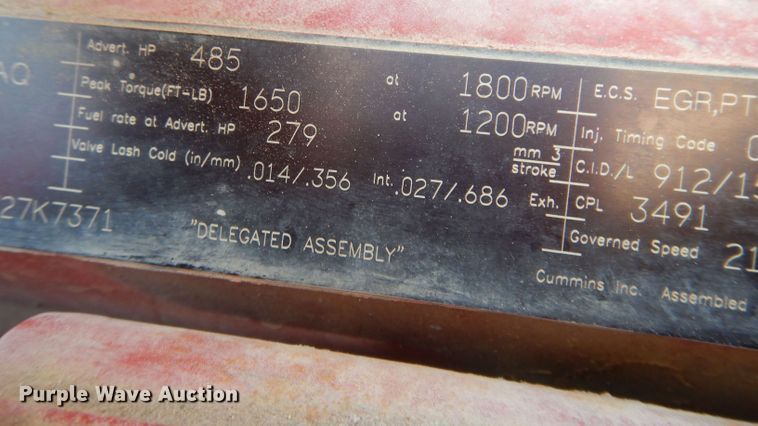 image for item JK9424 2011 Peterbilt 367  dump truck