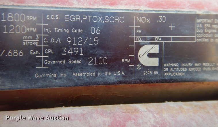 image for item JK9424 2011 Peterbilt 367  dump truck